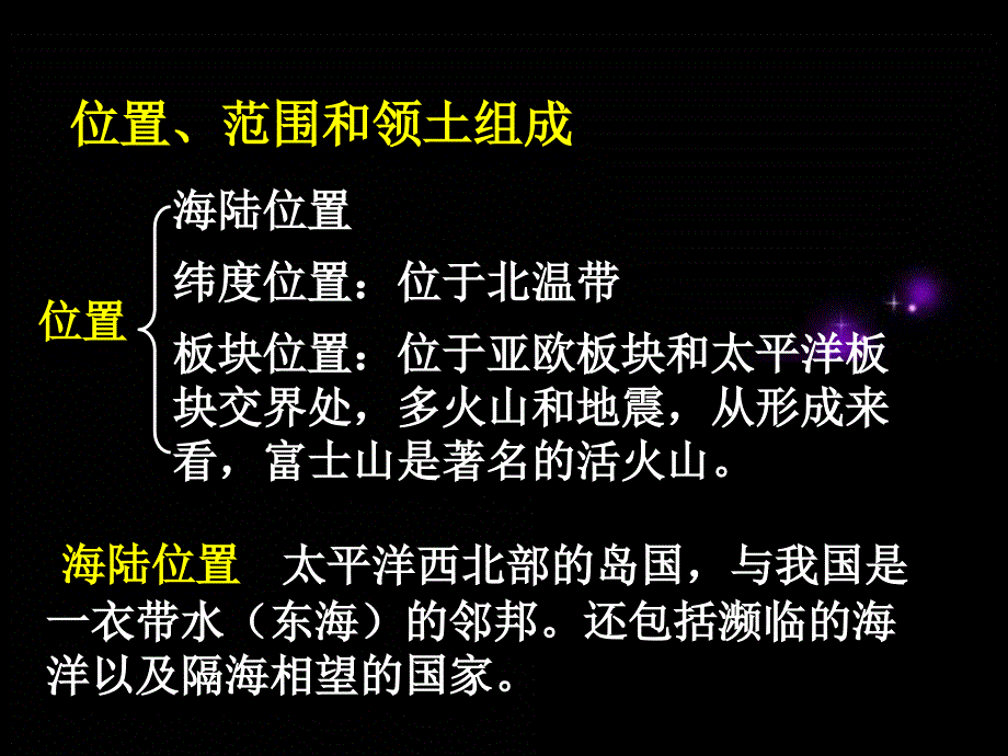 我们邻近的国家和地区复习课课件_第2页