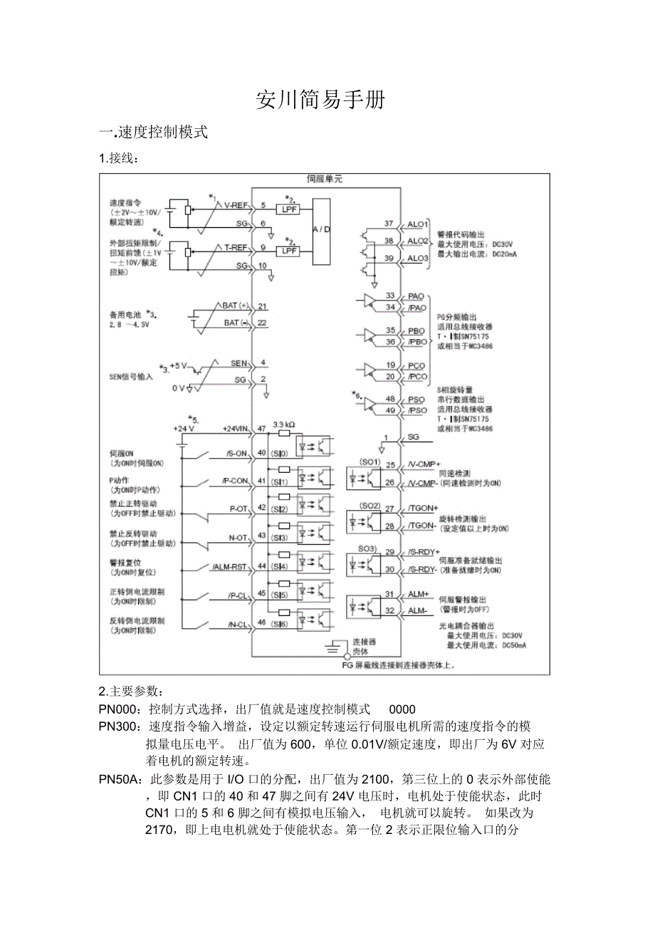 安川简易手册_第1页