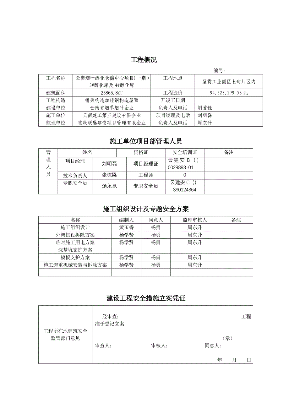 安全生产措施备案表_第3页