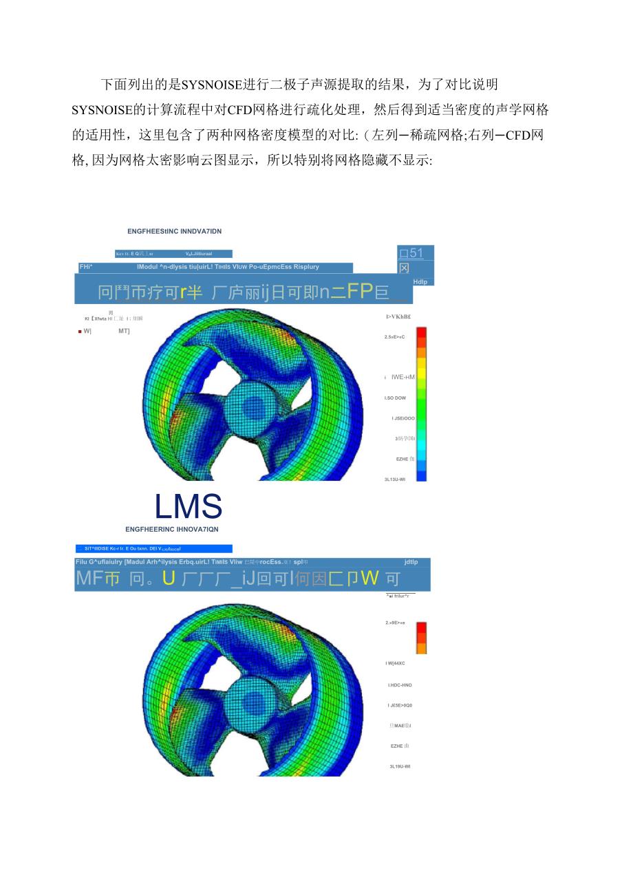 某型空调轴流风扇的气动噪声仿真分析_第4页