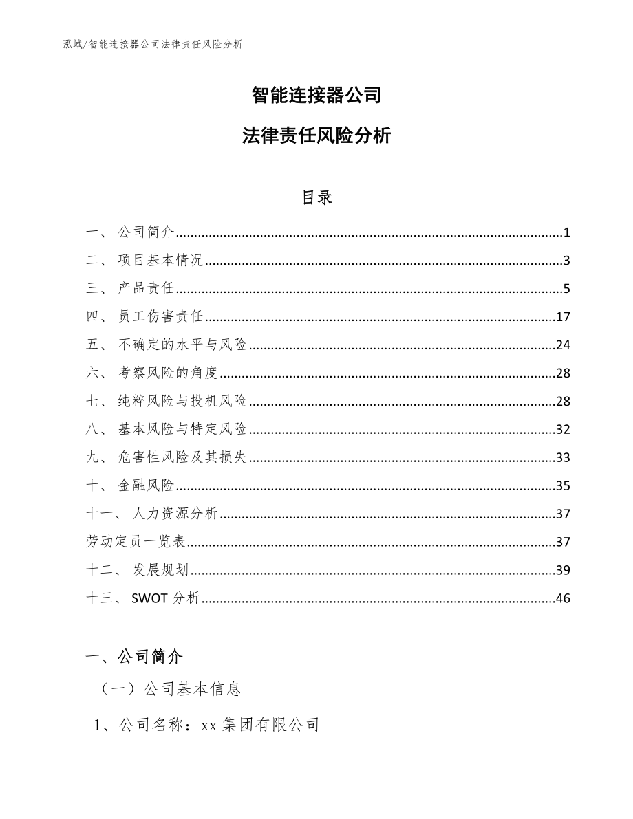 智能连接器公司法律责任风险分析_第1页