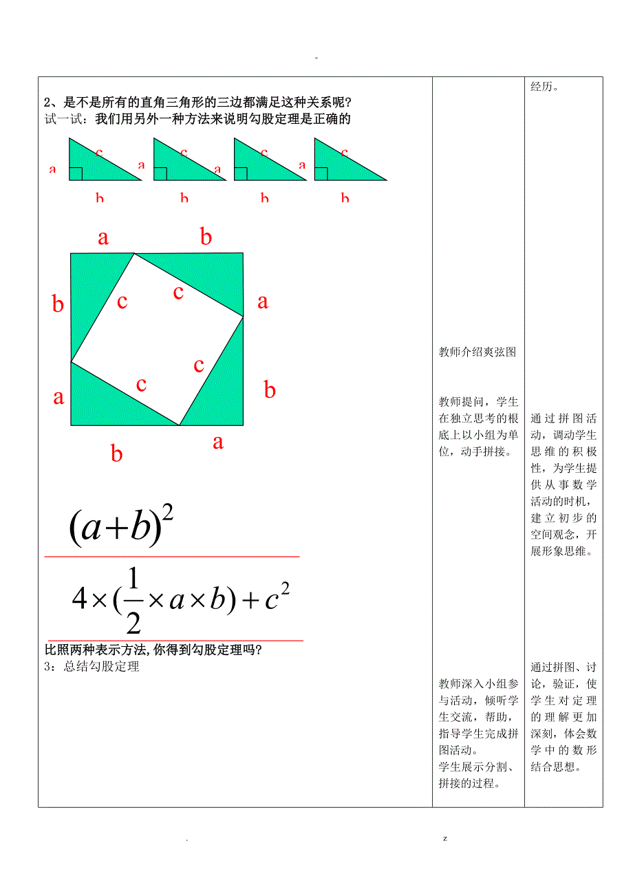 勾股定理教学设计_第3页