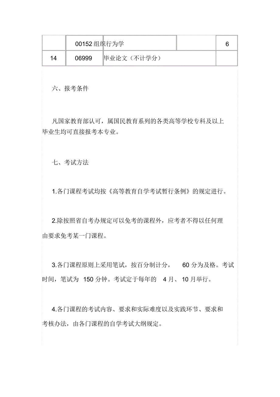 江苏自考人力资源管理专业本科段_第5页