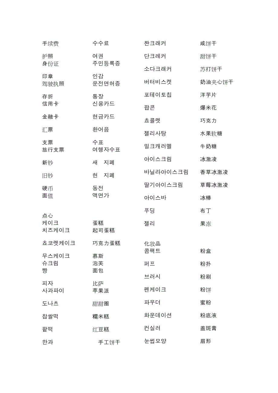 【剧烈推荐】韩语单词2000[最新]_第3页