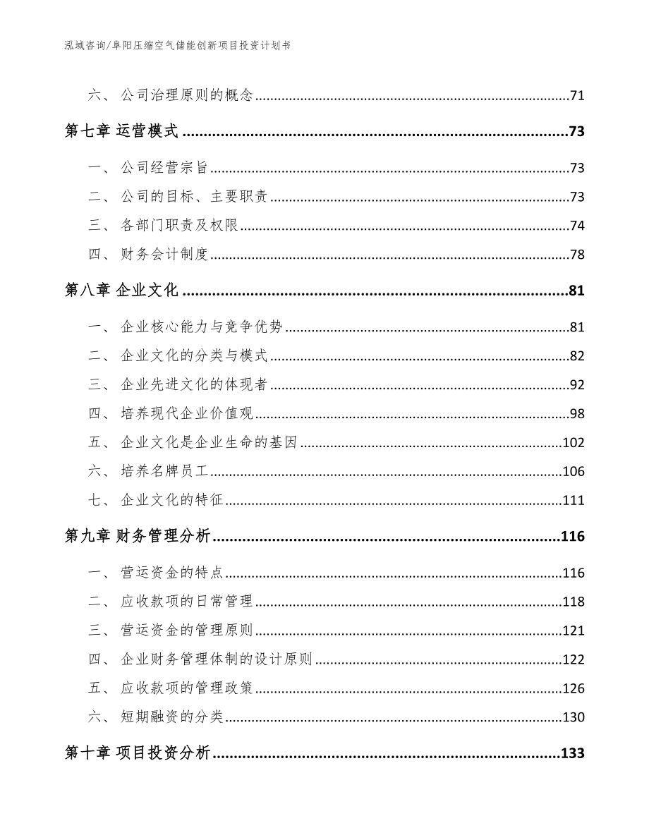 阜阳压缩空气储能创新项目投资计划书（模板参考）_第3页