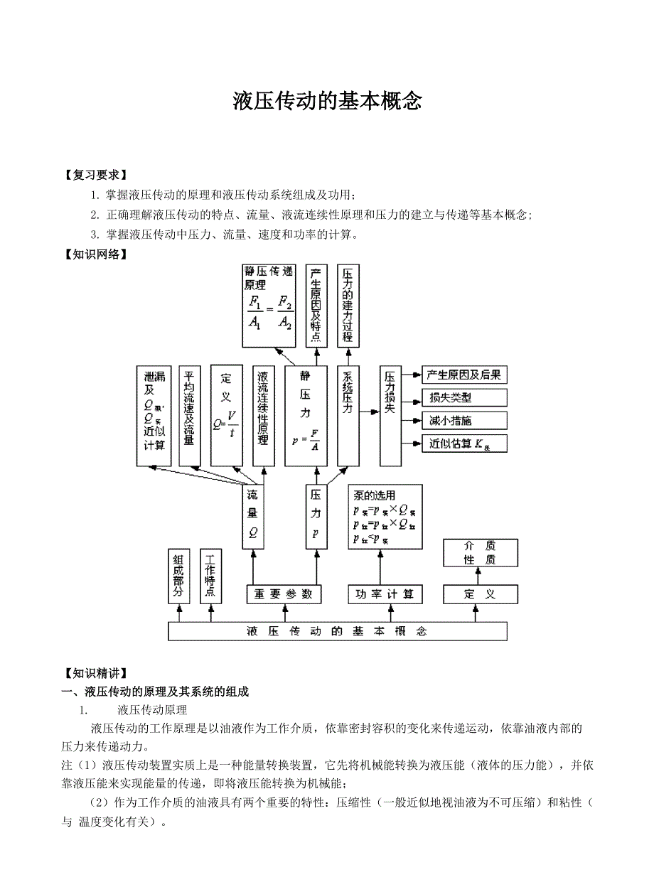 液压传动的基本概念_第1页