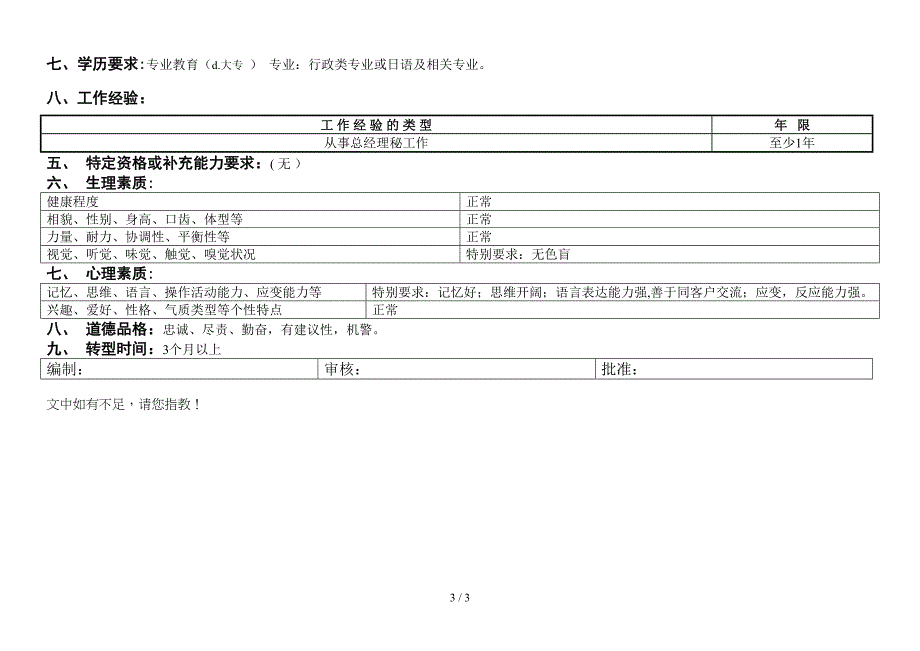 敏孚机械总经办秘书050901(1)_第3页