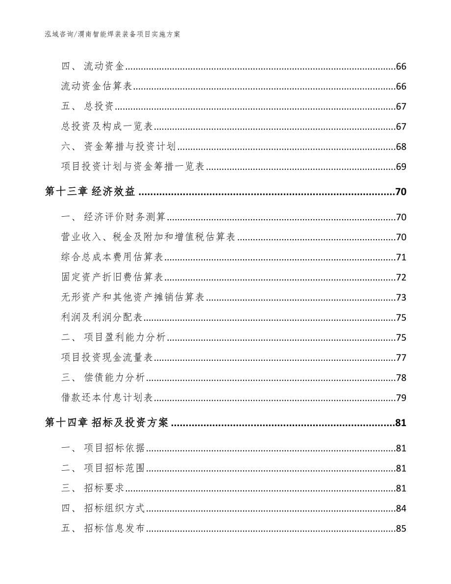 渭南智能焊装装备项目实施方案_第5页