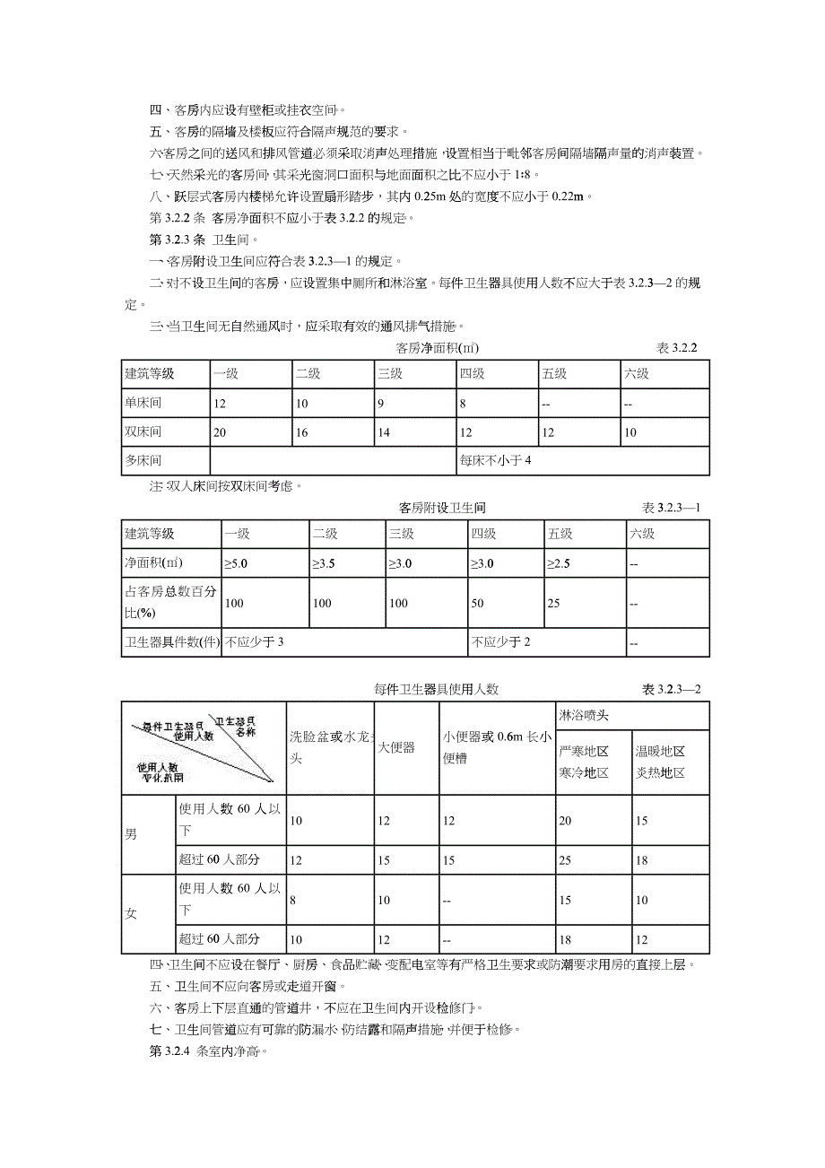 关于发布行业标准旅馆建筑设计规范的通知_第3页