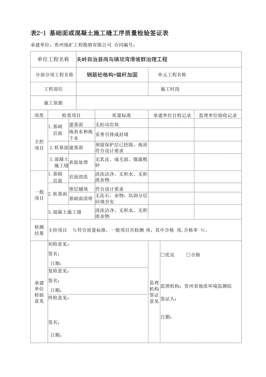 混凝土验收表格_第1页