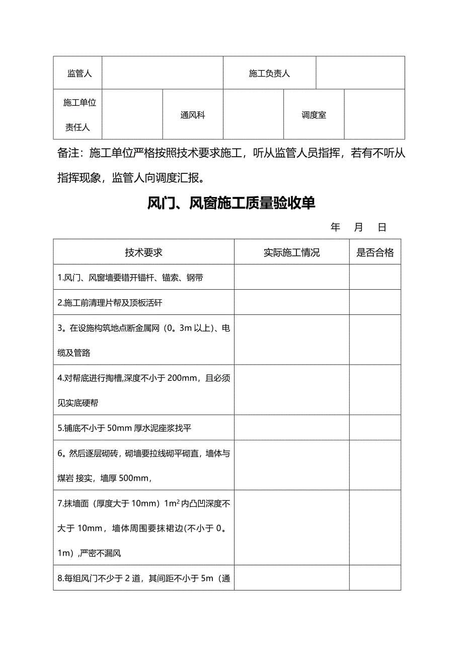 通风设施施工及验收标准_第5页