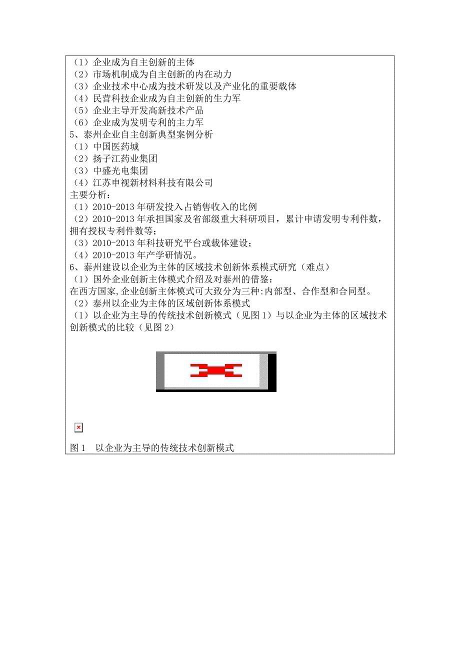 泰州市软科学研究计划项目申报书_第5页