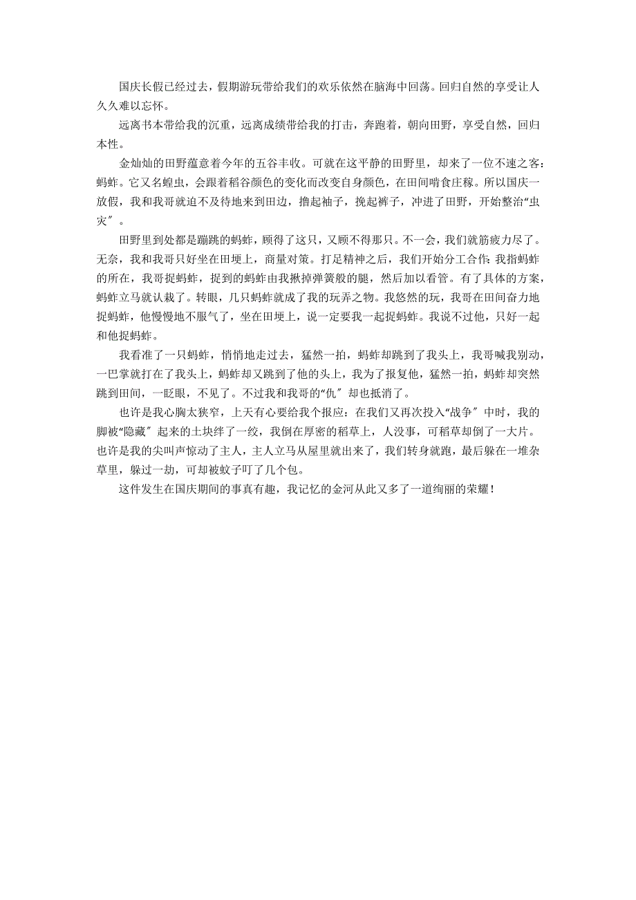 精选小学生国庆节作文600字4篇_第3页