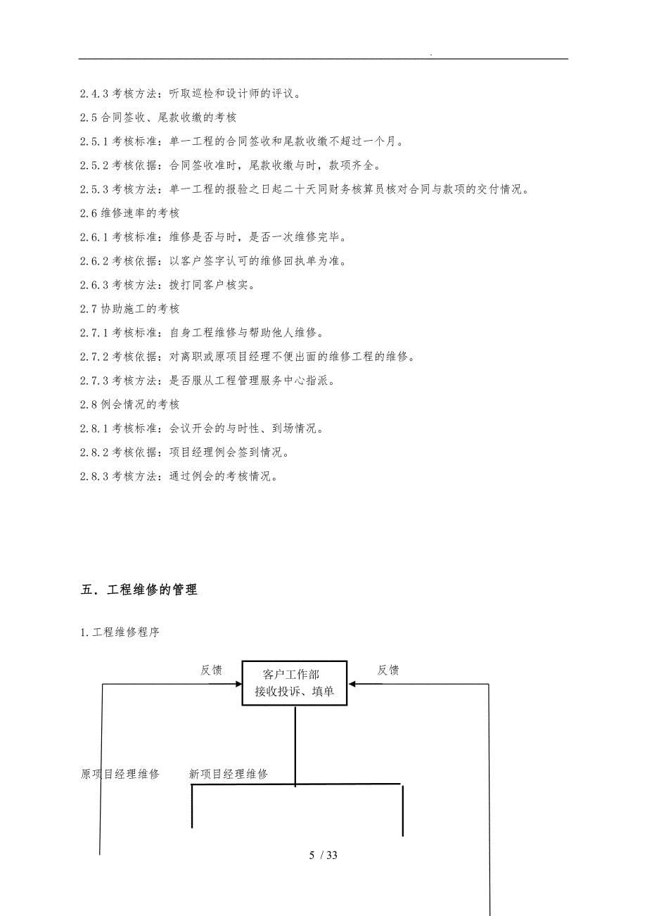 装修项目经理管理制度汇编_第5页