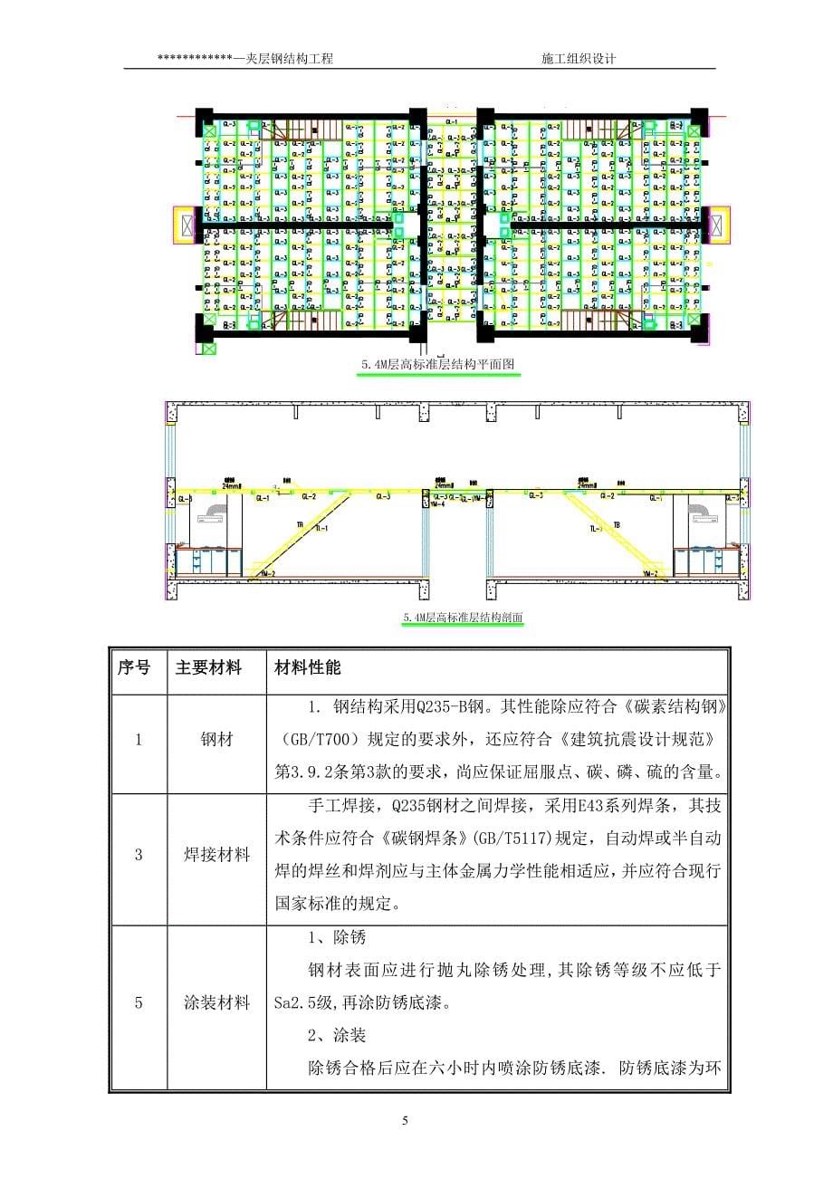 钢结构夹层施工方案_第5页