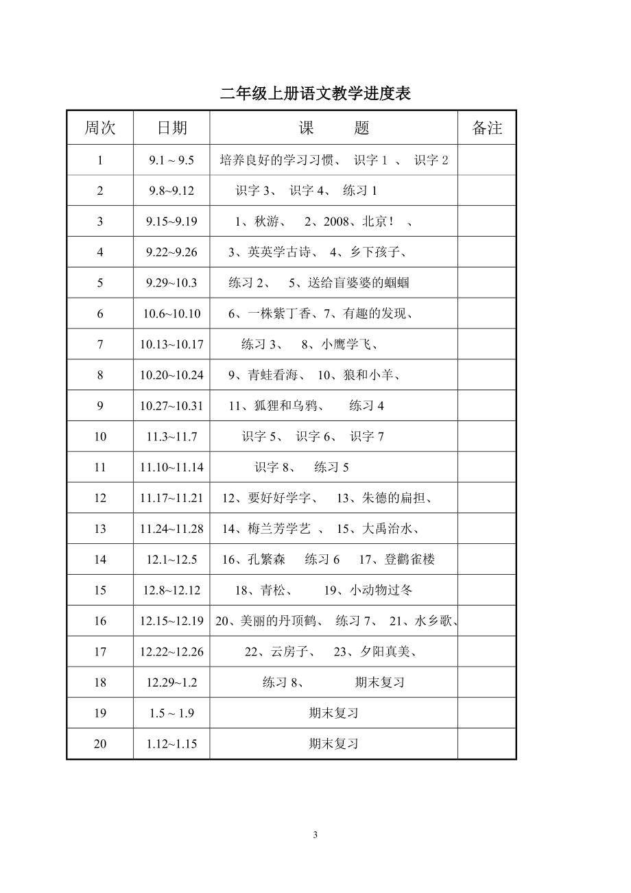 海宁小学二年级语文上册苏教版教材分析311510_第3页