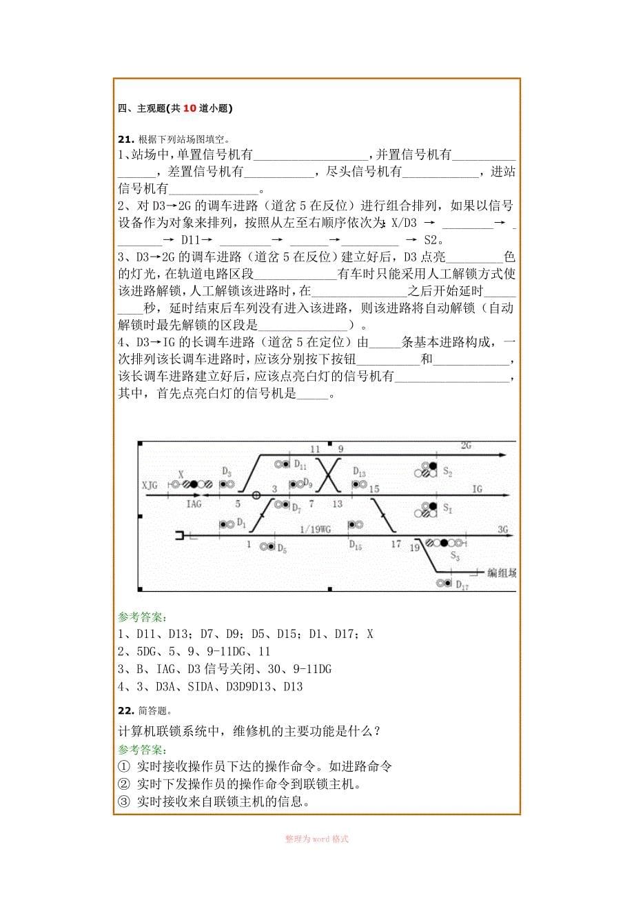 车站计算机联锁_第5页