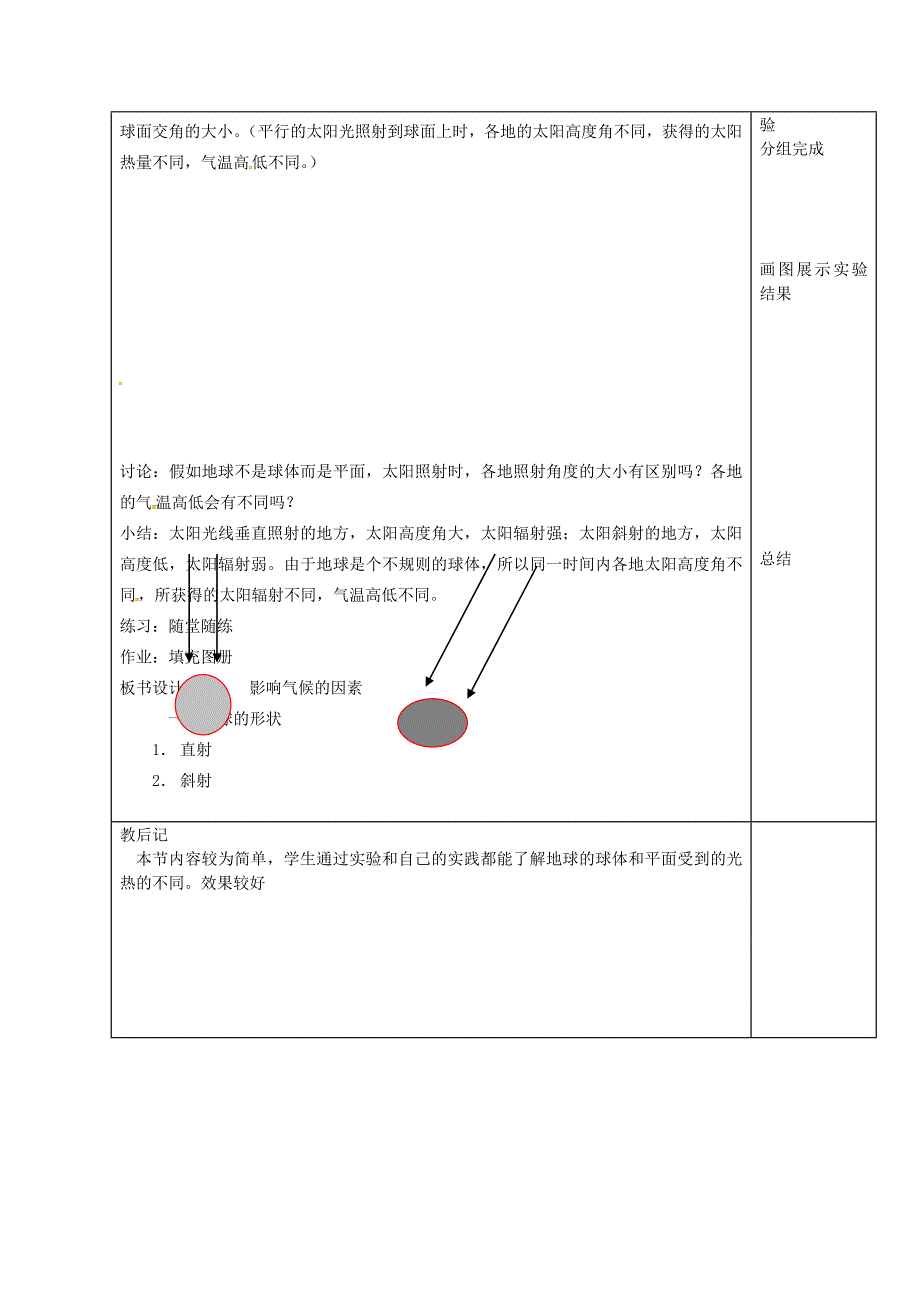 最新江苏省徐州市铜山区七年级地理上册4.3影响气候的主要因素影响气候的因素教案新版湘教版8_第2页