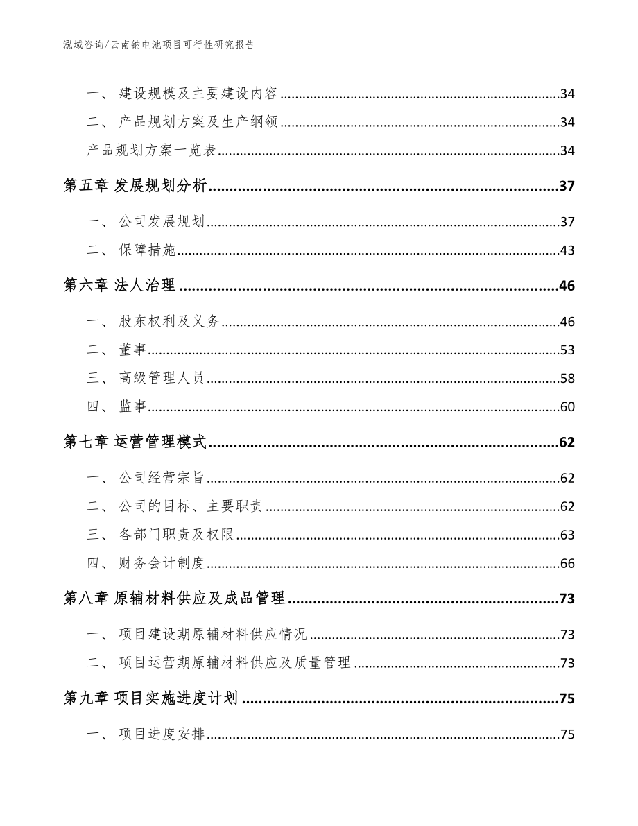 云南钠电池项目可行性研究报告参考模板_第3页