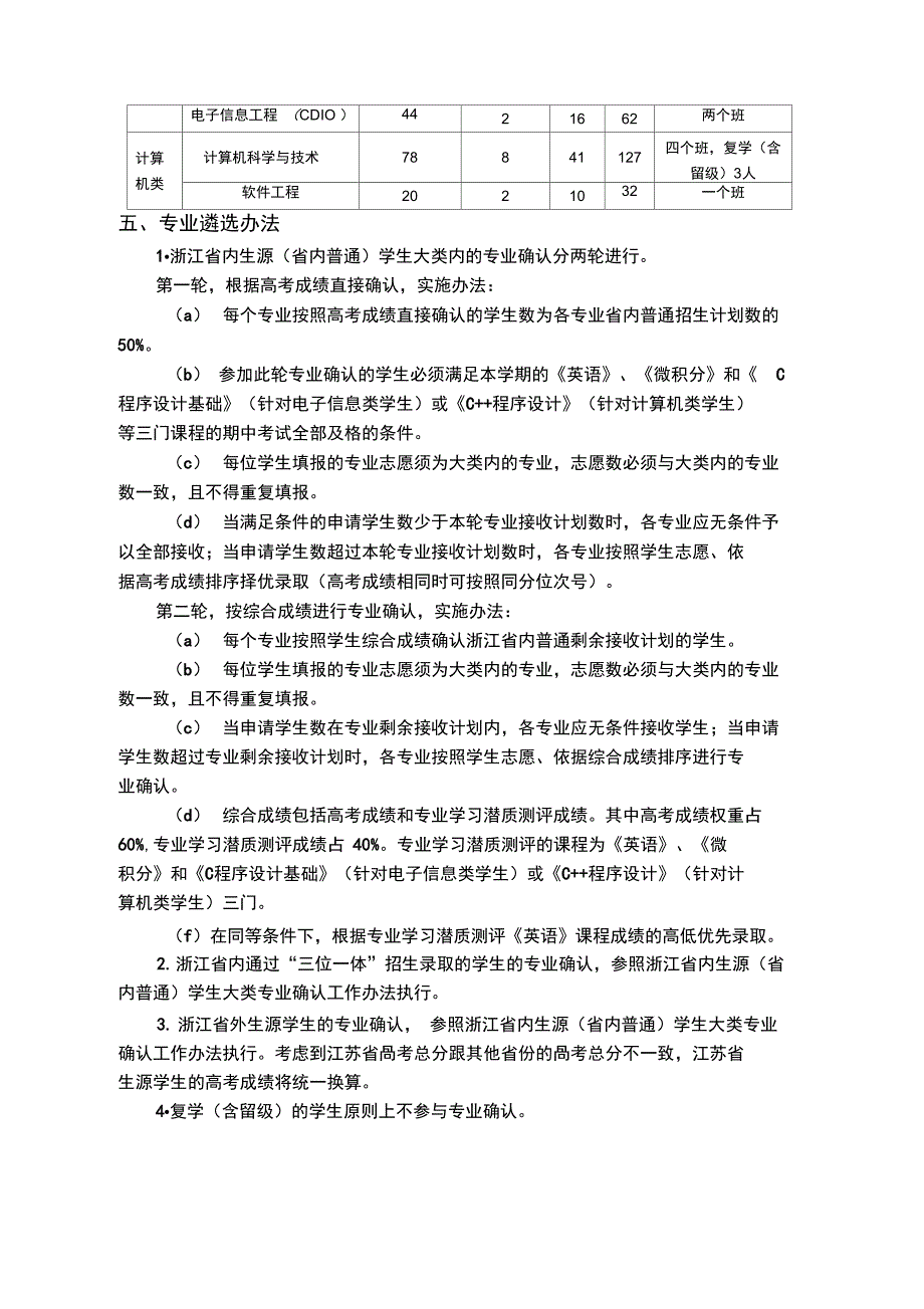 计算机类专业确认实施细则_第2页