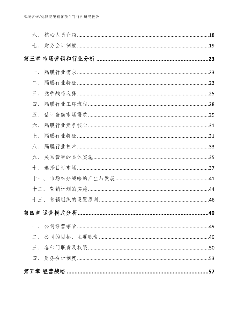 沈阳隔膜销售项目可行性研究报告范文参考_第3页