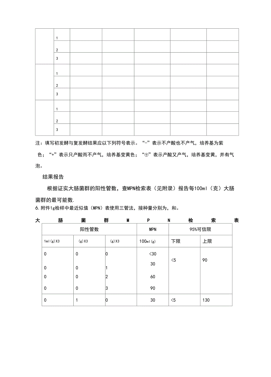 实验一 食品中大肠菌群的测定_第4页