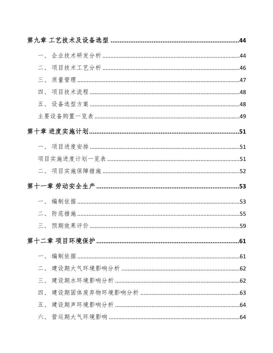 手拉葫芦项目可行性研究报告(DOC 81页)_第5页