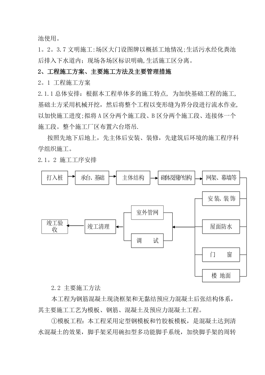 大学图书馆工程施工组织设计_第5页