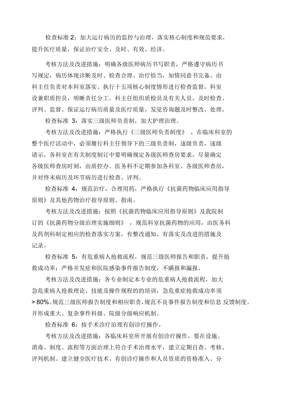 医院医疗质量安全管理与持续改进实施方案_第4页