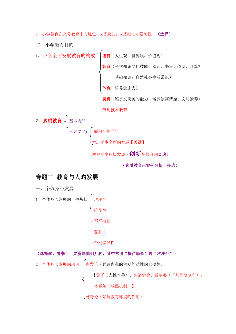 2023年特岗教师划重点考点_第4页