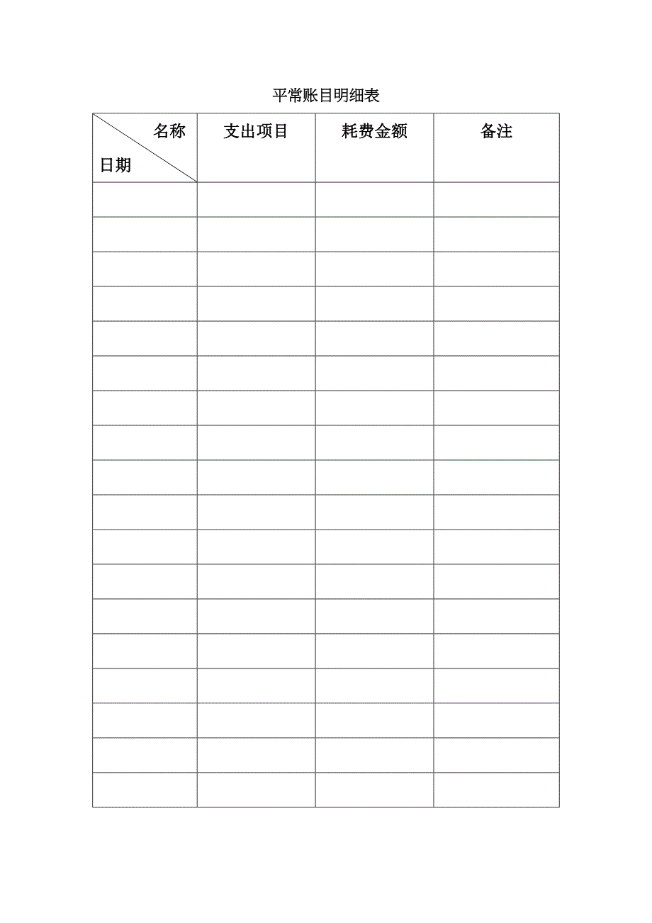 日常账目明细表_第3页