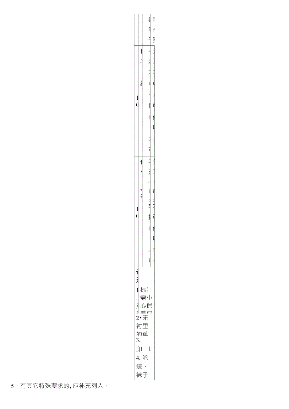 洗涤方法标注内容的要求_第4页