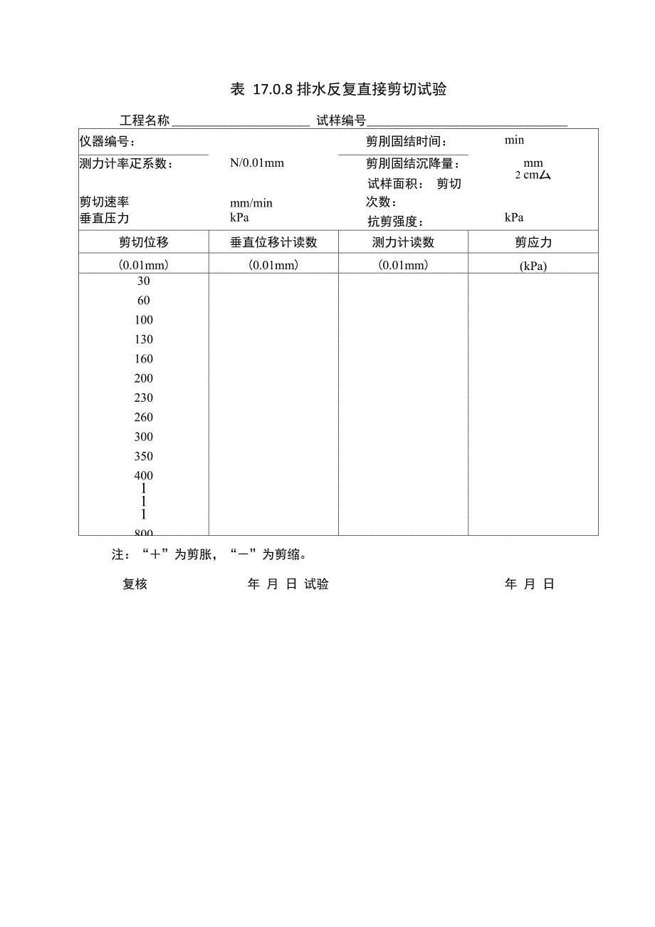 17 排水反复直接剪切试验_第5页