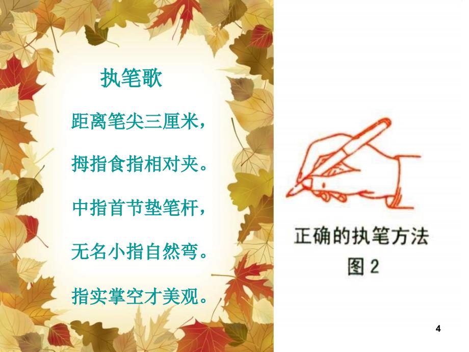 左中右结构字的结体演示课件_第4页