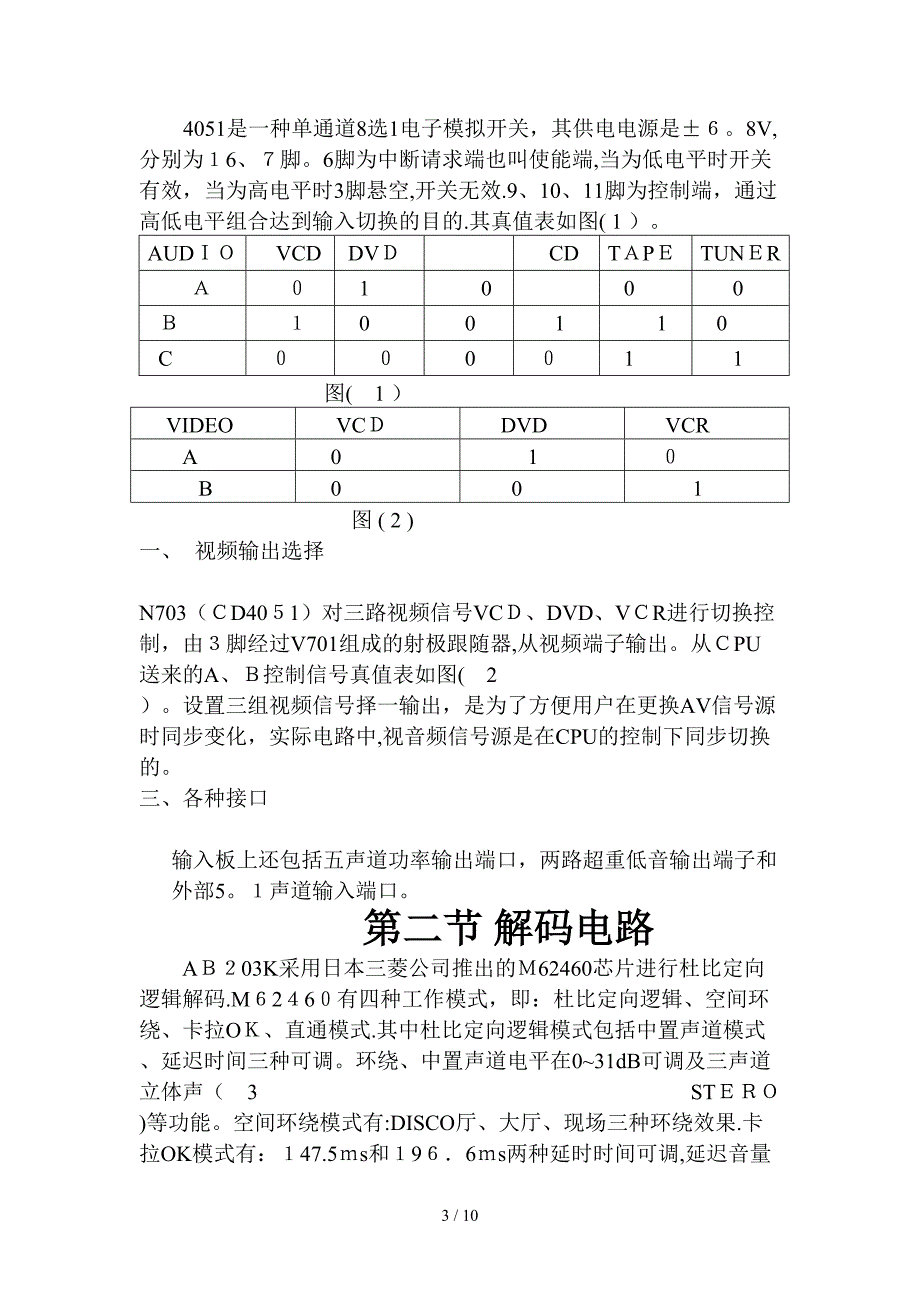 步步高功放机 型号是AB203K_第3页