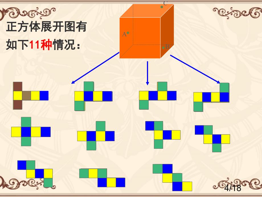 正方体的表面展开图课件_第4页