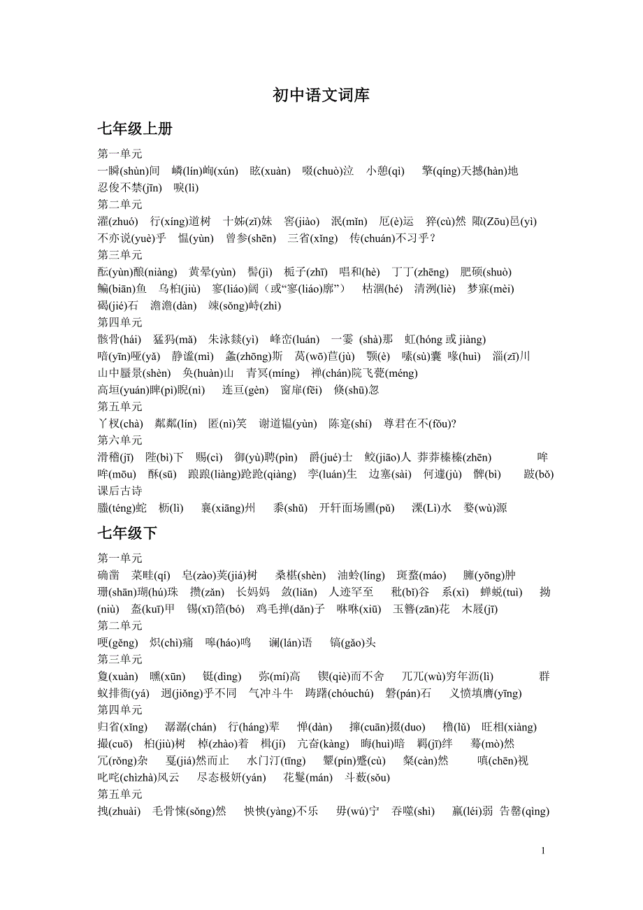 初中语文词库_第1页