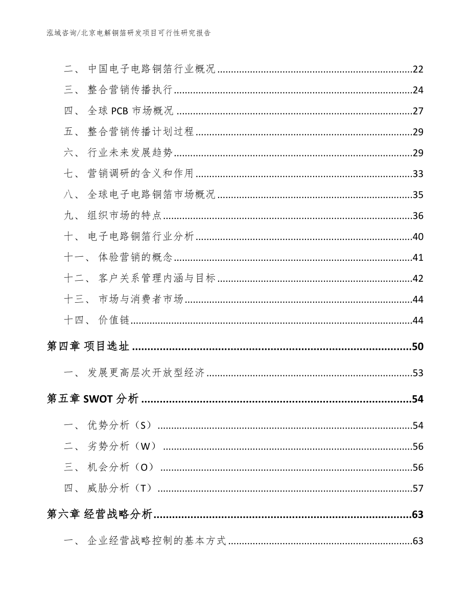 北京电解铜箔研发项目可行性研究报告模板范本_第3页