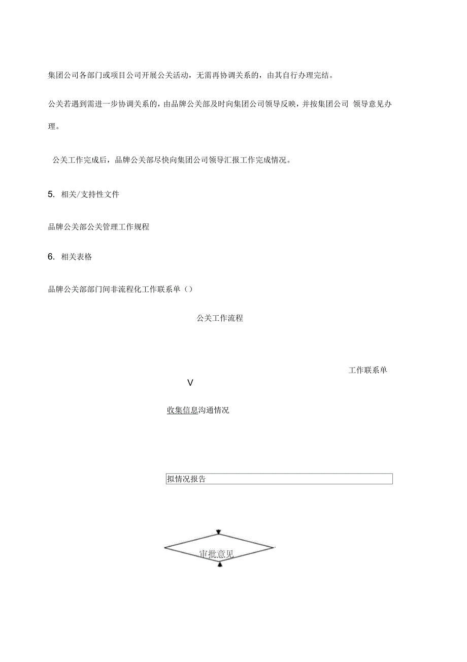 品牌公关部公关工作管理流程说明_第2页