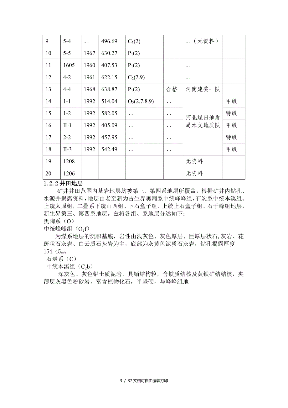 磁县六合工业有限公司安阳新矿毕业设计_第3页