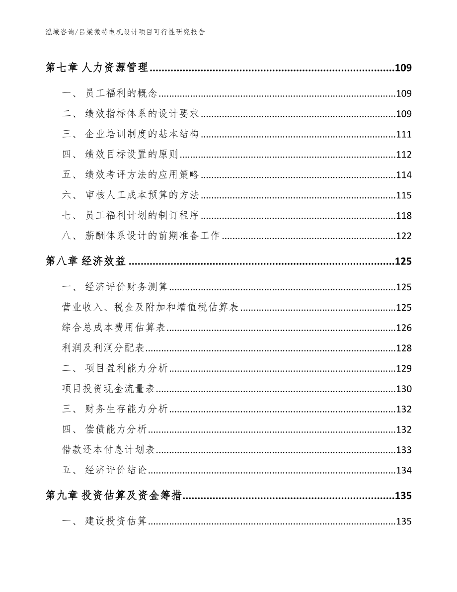 吕梁微特电机设计项目可行性研究报告模板参考_第4页