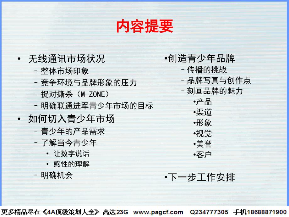 CDMA青少年品牌传播策略教材_第2页