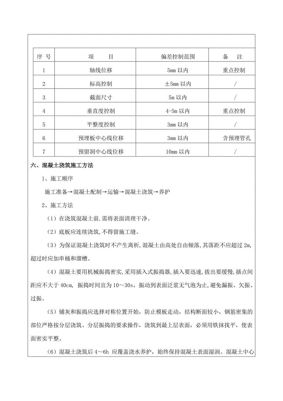 水池钢筋混凝土技术交底_第5页