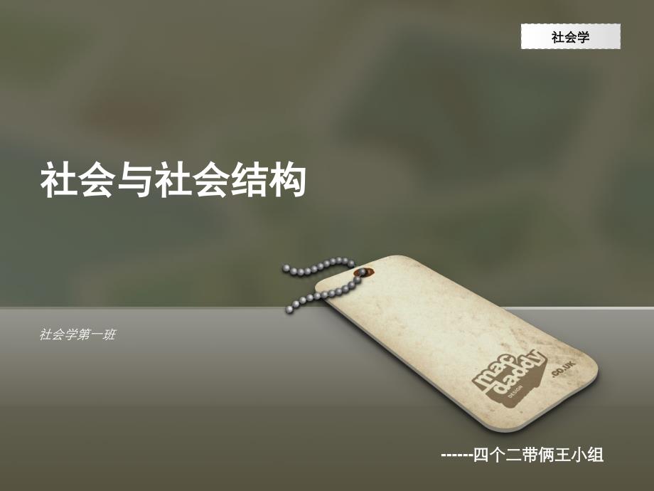 《社会与社会结构》PPT课件.ppt_第1页