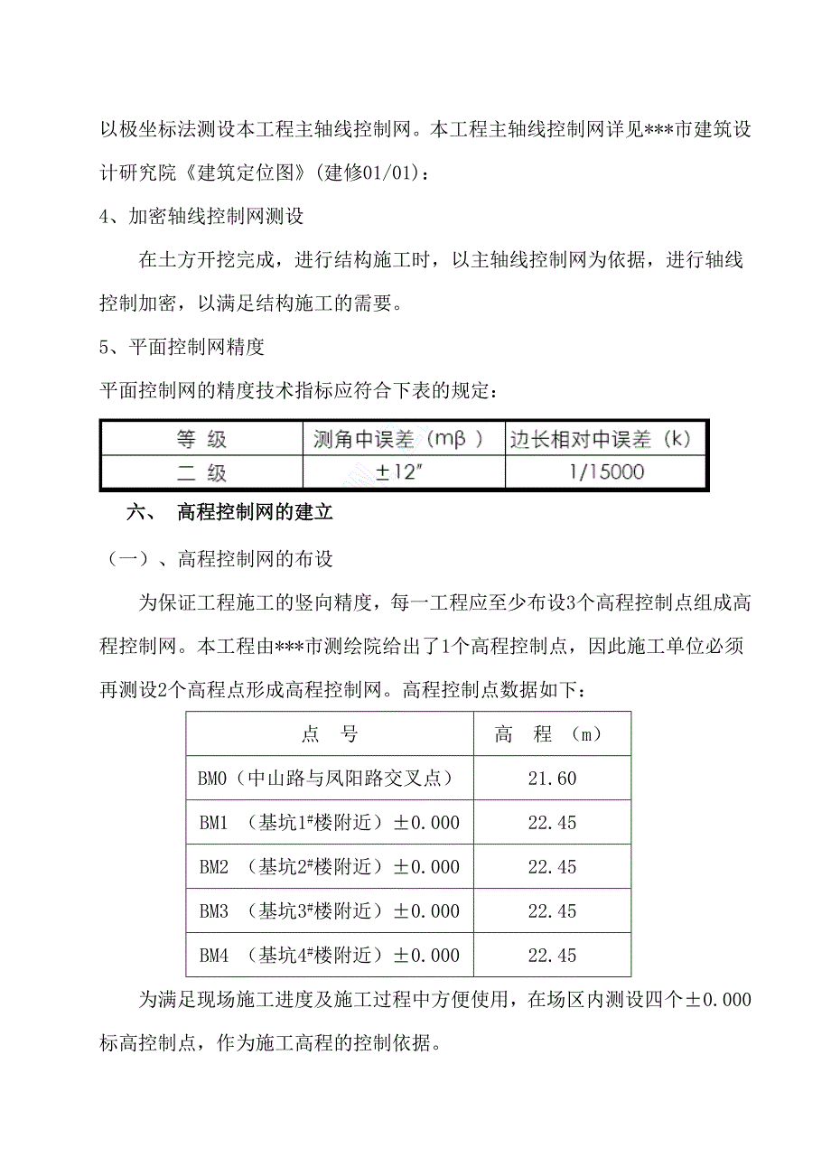 商业广场测量施工方案_第4页