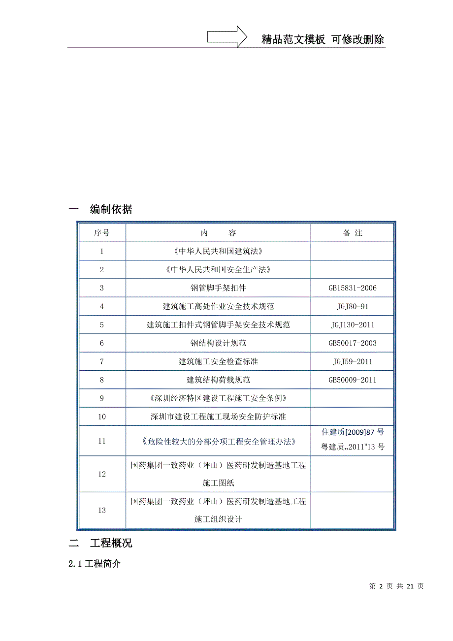 落地式钢管卸料平台施工方案_第2页