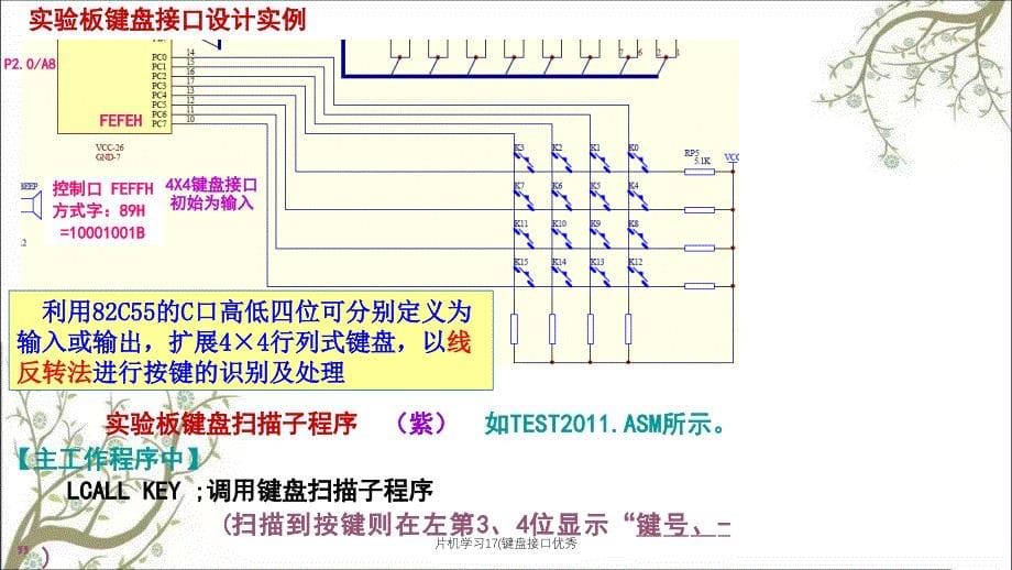 片机学习17键盘接口优秀_第5页