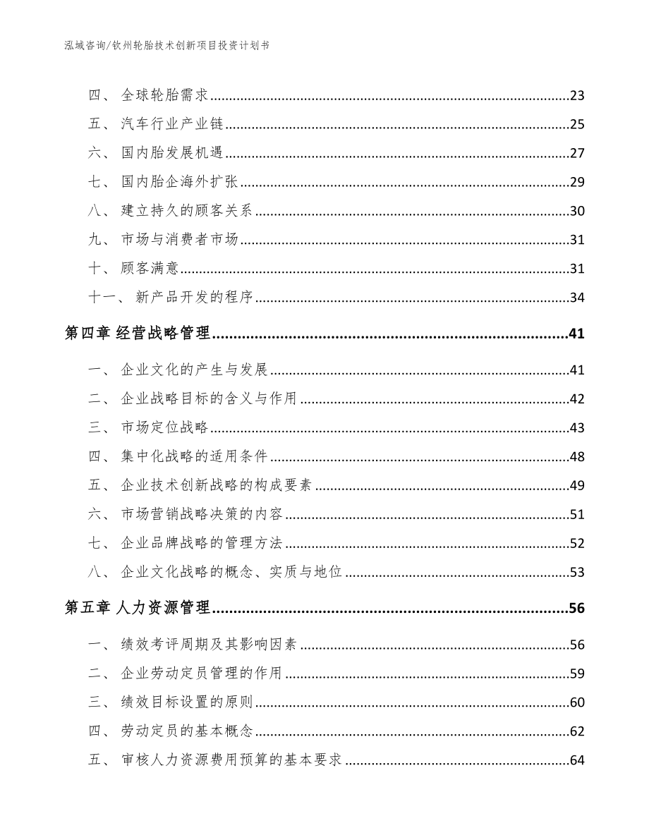 钦州轮胎技术创新项目投资计划书_第2页