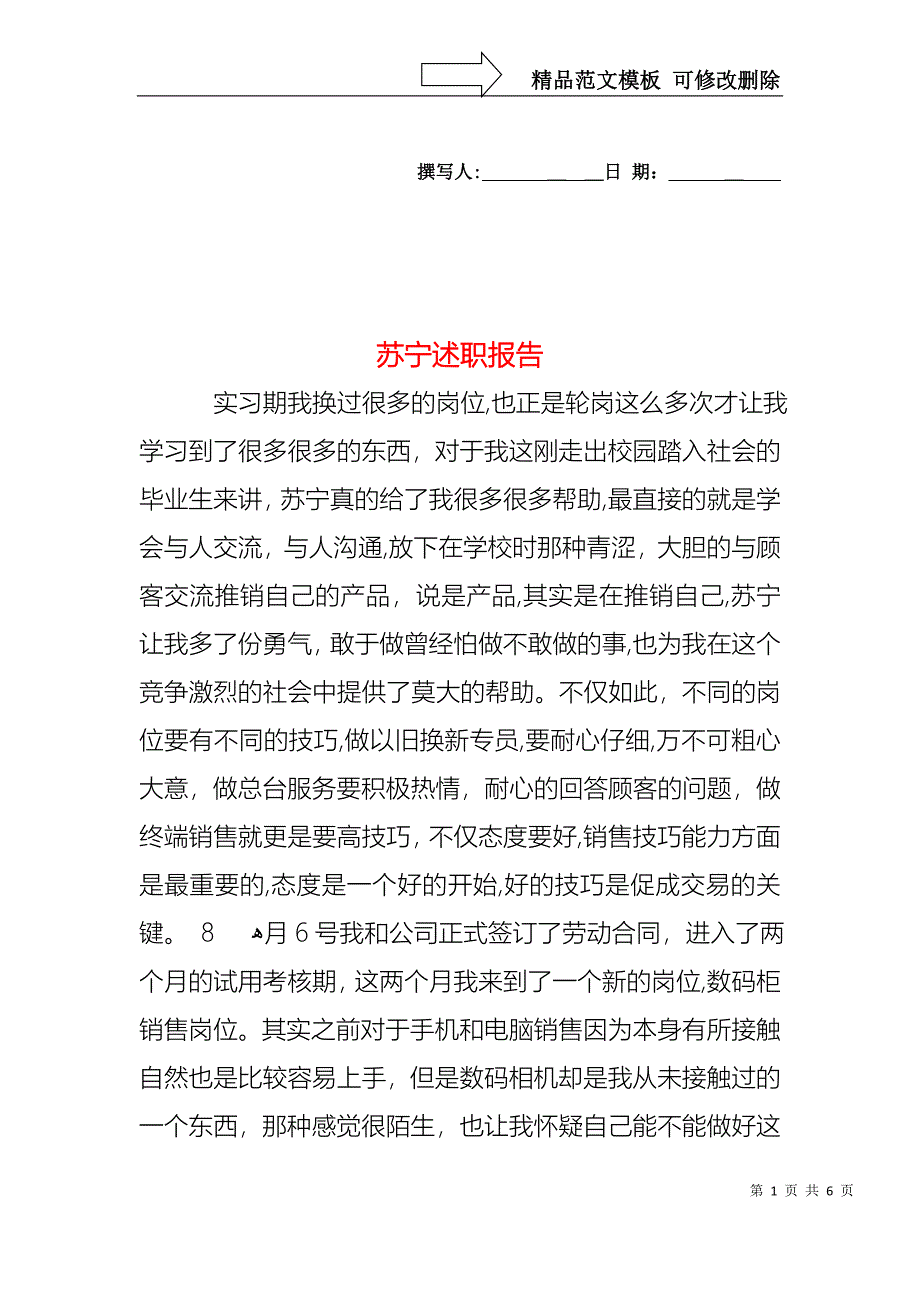 苏宁述职报告_第1页