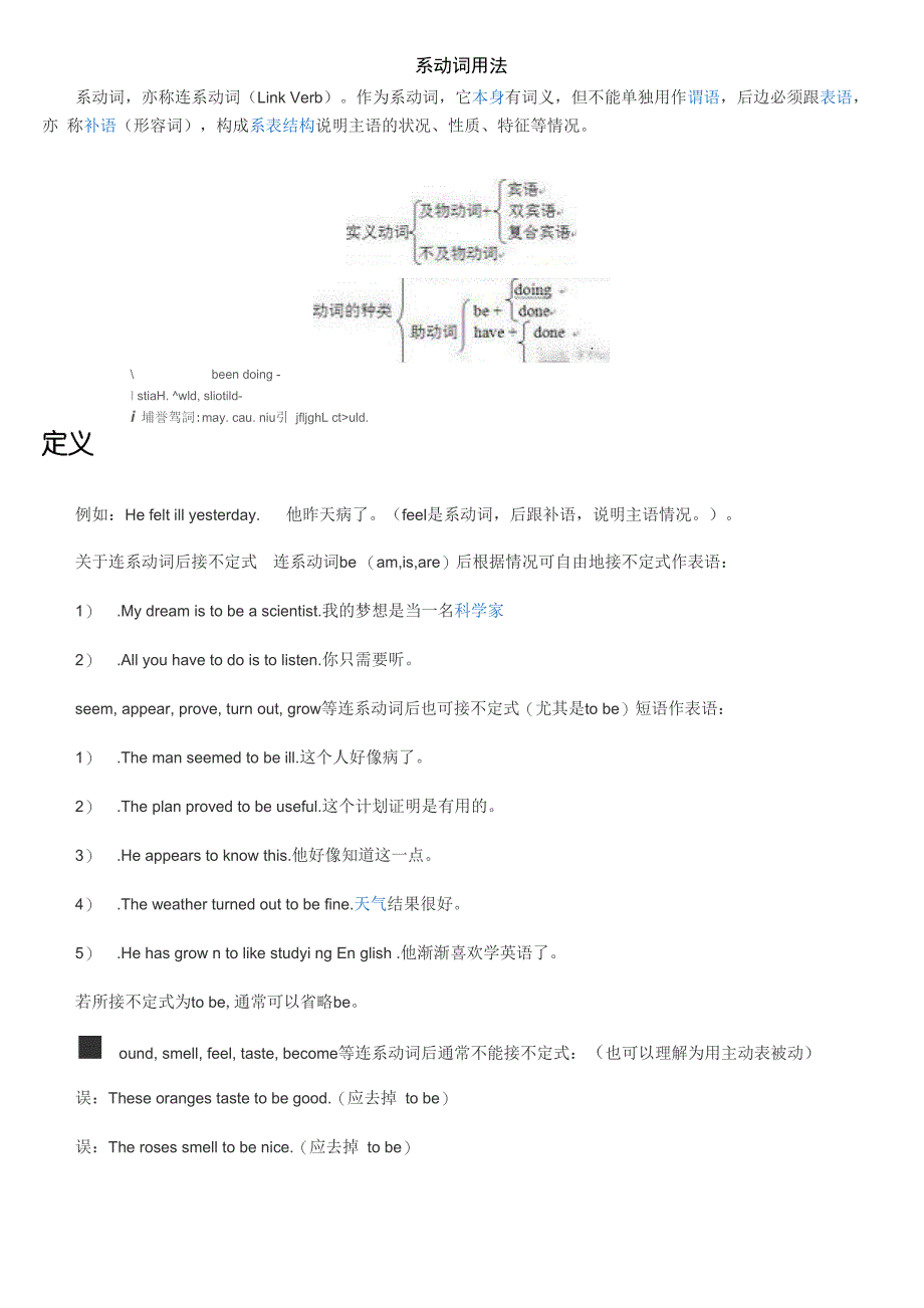 系动词用法_第1页